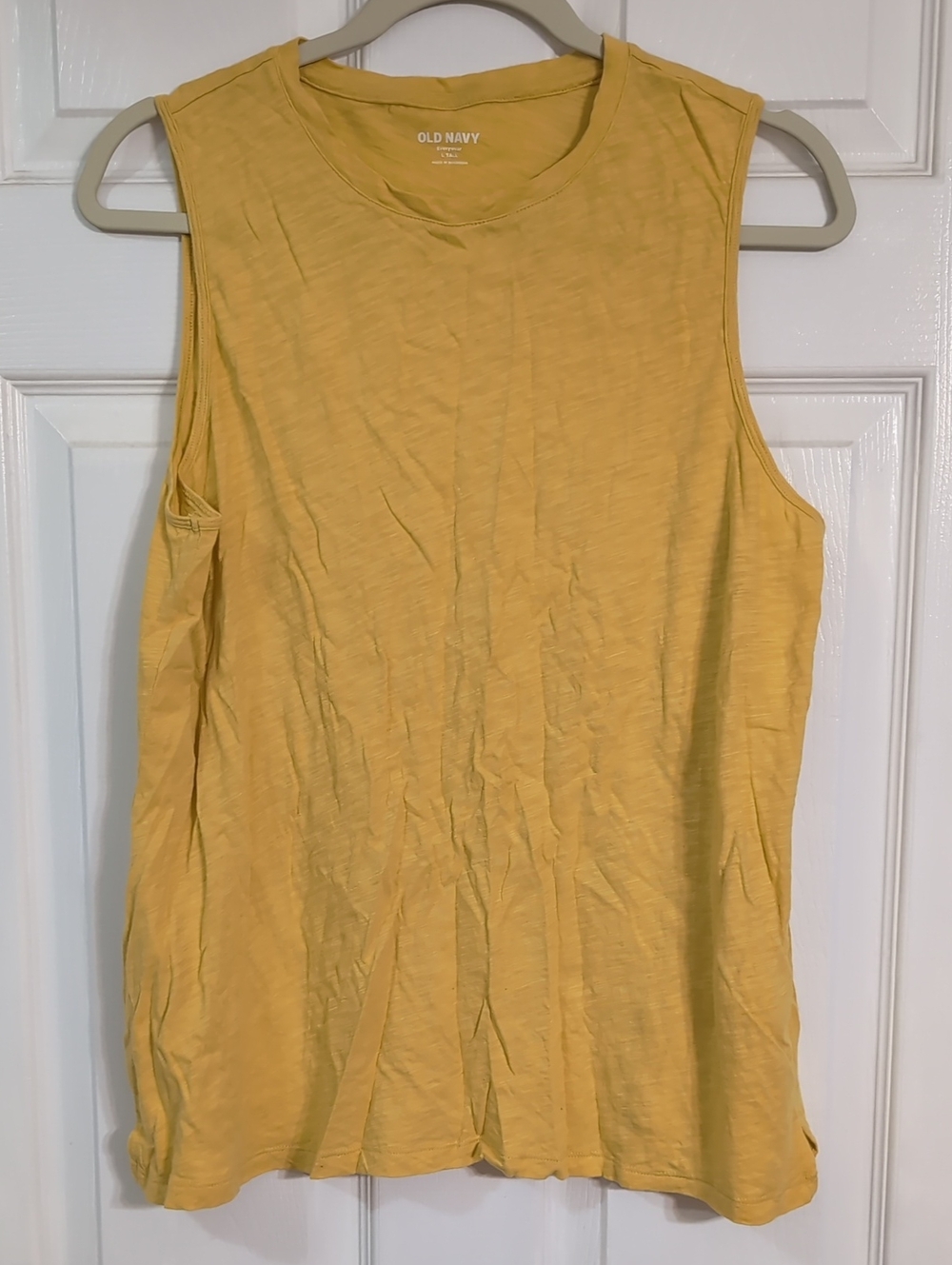 Old Navy Yellow Sleeveless Tank Top